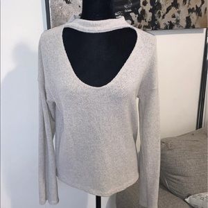 Zara light Spring Sweater in cream - M